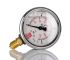 RS PRO G 1/4 Bottom Entry Pressure Gauge 16bar, 0bar min.
