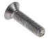 RS PRO Plain Stainless Steel Hex Socket Countersunk Screw, ISO 10642, M3 x 12mm