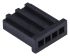 Carcasa de conector TE Connectivity 280359, Serie AMPMODU MOD II, paso: 2.54mm, 4 contactos, , 1 fila filas, Recto,