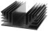 Heatsink, Universal Rectangular Alu, 1.4K/W, 100 x 88 x 35mm