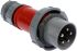 MENNEKES, PowerTOP IP67 Red Cable Mount 3P + N + E Industrial Power Plug, Rated At 32A, 400 V