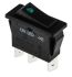Arcolectric (Bulgin) Ltd Wippschalter Einpoliger Ein/Aus-Schalter (SPST), Ein-Aus Beleuchtet 11mm x 30mm, 16 A, Grün