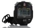 RS PRO Digital Stoppuhr, Taschenstoppuhr, max. 23h 59min 59s, 1/100s,  Batteriebetrieben, , Schwarz, 77mm