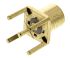 Radiall, jack Through Hole MCX Connector, 50Ω, Solder Termination, Straight Body