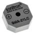 Sonitron 91dB Through Hole Continuous Internal Buzzer, 21 x 21 x 9.5mm, 1.5V dc Min, 15V dc Max