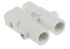 Wieland Stecker ST16 Leuchtensteckverbinder, Mini-Steckverbinder, Kontakte: 2, Kabelmontage, 25A, Weiß, 0.5 →