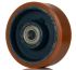 LAG Blue, Orange Polyurethane Abrasion Resistant, High Load Capacity, Laceration Resistant, Non-Marking Trolley Wheel,