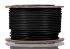 RS PRO Black 0.5 mm² Hook Up Wire, 20 AWG, 16/0.2 mm, 25m, Silicone Rubber Insulation
