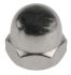 RS PRO, Plain Stainless Steel Hex Nut, DIN 1587, M10