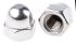 RS PRO, Plain Stainless Steel Hex Nut, DIN 1587, M12