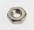 RS PRO, Plain Stainless Steel Hex Nut, DIN 934, M2.5