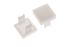 Lente pulsante Quadrata EAO 31-951.9, colore Bianco, per uso con Serie 31