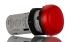 Lovato, LPML, Panel Mount Red LED Pilot Light, 22mm Cutout, IP66, IP67, IP69K, Round, 380-415V