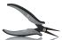 RS PRO Flat Nose Pliers, 160 mm Overall, Straight Tip, 32mm Jaw, ESD
