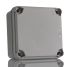 HellermannTyton EL Series Grey Polystyrene Junction Box, IP67, 108x64x108mm