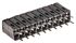 RS PRO 2.54mm Pitch 20 Way 2 Row Straight PCB Socket, Through Hole, Solder Termination