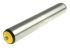Interroll Stainless Steel Round Conveyor Roller Spring Loaded 50mm x 300mm 1140N Load Capacity Stainless Steel, 10mm