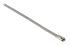 HellermannTyton Cable Tie, Roller Ball, 127mm x 4.6 mm, Metallic 316 Stainless Steel, Pk-100