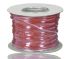 RS PRO Red 0.5 mm² Hook Up Wire, 20 AWG, 16/0.2mm, 100m, PVC Insulation