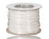 RS PRO White 1mm² Hook Up Wire, 18AWG, 16/0.2mm, 100m, PVC TI3 Insulation
