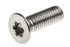 RS PRO Plain Countersunk Stainless Steel Tamper Proof Security Screw, M5 x 16mm