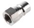 Parker Stainless Steel Male Hydraulic Quick Connect Coupling, G 1/2 Female