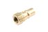 Parker Brass Female Hydraulic Quick Connect Coupling, G 1/8 Male