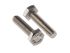 Plain Stainless Steel Hex, Hex Bolt, M4 x 16mm