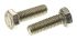 RS PRO Stainless Steel Hex, Hex Bolt, M5 x 16mm
