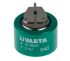 Pile bouton rechargeable Varta 2.4V, 80mAh, 15.5mm, NiMH, V80H