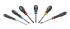 Bahco Phillips; Pozidriv; Slotted Screwdriver Set, 6-Piece