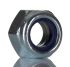 RS PRO, Zinc Plated Bright Zinc Plated Steel Hex Nut, DIN 985/DIN 982, M8