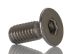 RS PRO Plain Stainless Steel Hex Socket Countersunk Screw, ISO 10642, M4 x 10mm
