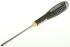 Bahco Slotted Screwdriver, 5.5 x 1 mm Tip, 100 mm Blade, 222 mm Overall