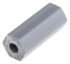 HS-6-5, 15.9mm High CPVC Hex Spacer 6.4mm Wide, with 2.8mm Bore Diameter for M3, No.6 Screw