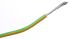 RS PRO Green/Yellow 1 mm² Hook Up Wire, 32/0.2 mm, 100m, Silicone Rubber Insulation