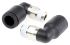 Legris LF3000 Series Elbow Threaded Adaptor, R 1/8 Male to Push In 8 mm, Threaded-to-Tube Connection Style