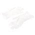 RS PRO White Powder-Free Polymer Disposable Gloves, Size 8, Medium, Food Safe, 100 per Pack