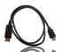 RS PRO Male DisplayPort to Male HDMI, PVC  Cable, 1080p, 1m