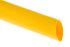 RS PRO Halogen Free Heat Shrink Tubing, Yellow 25.4mm Sleeve Dia. x 1.2m Length 2:1 Ratio