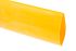 RS PRO Halogen Free Heat Shrink Tubing, Yellow 38.1mm Sleeve Dia. x 1.2m Length 2:1 Ratio
