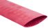 RS PRO Halogen Free Heat Shrink Tubing, Red 38.1mm Sleeve Dia. x 1.2m Length 2:1 Ratio