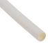 RS PRO Halogen Free Heat Shrink Tubing, White 6.4mm Sleeve Dia. x 1.2m Length 2:1 Ratio
