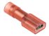 RS PRO Red Insulated Female Spade Connector, Receptacle, 4.75 x 0.5mm Tab Size, 0.5mm² to 1.5mm²