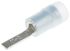RS PRO Insulated Crimp Blade Terminal 10mm Blade Length, 1.5mm² to 2.5mm², 16AWG to 14AWG, Blue