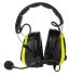 3M WS ALERT X Wireless Speak & Listen Electronic Ear Defenders with Headband, Black/Yellow, Noise Cancelling Microphone