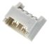 Molex PicoBlade Series Right Angle Through Hole PCB Header, 4 Contact(s), 1.25mm Pitch, 1 Row(s), Shrouded