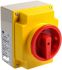 ABB 4P Pole Isolator Switch - 20A Maximum Current, 7.5kW Power Rating, IP65