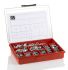 RS PRO Steel Wing Nuts Box, 340 Pieces
