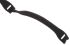 RS PRO Cable Tie, Hook and Loop, 150mm x 20 mm, Black Fabric